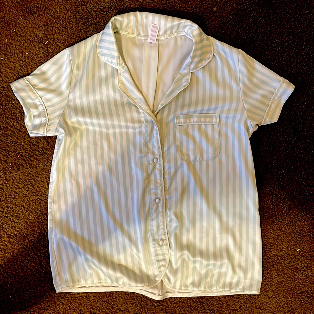Stars Above Silk Sleepwear Shirt